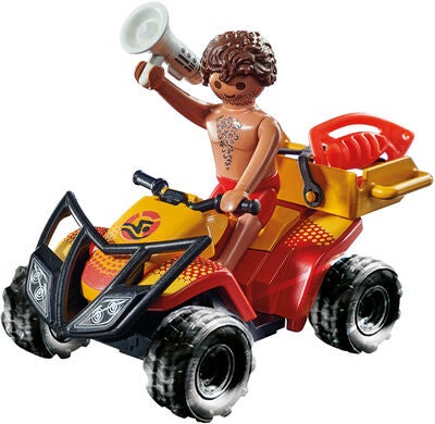Playmobil 71040 City Action Livredderfirhjuling Byggesett