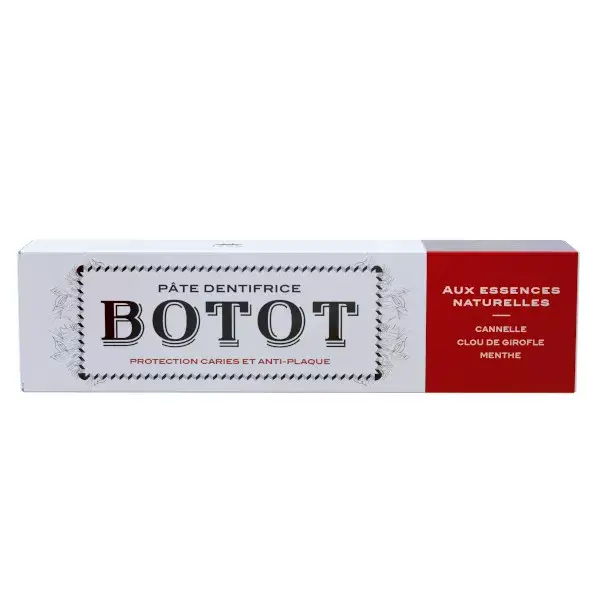 Pasta de dente Botot Canela Cravo Menta 75ml