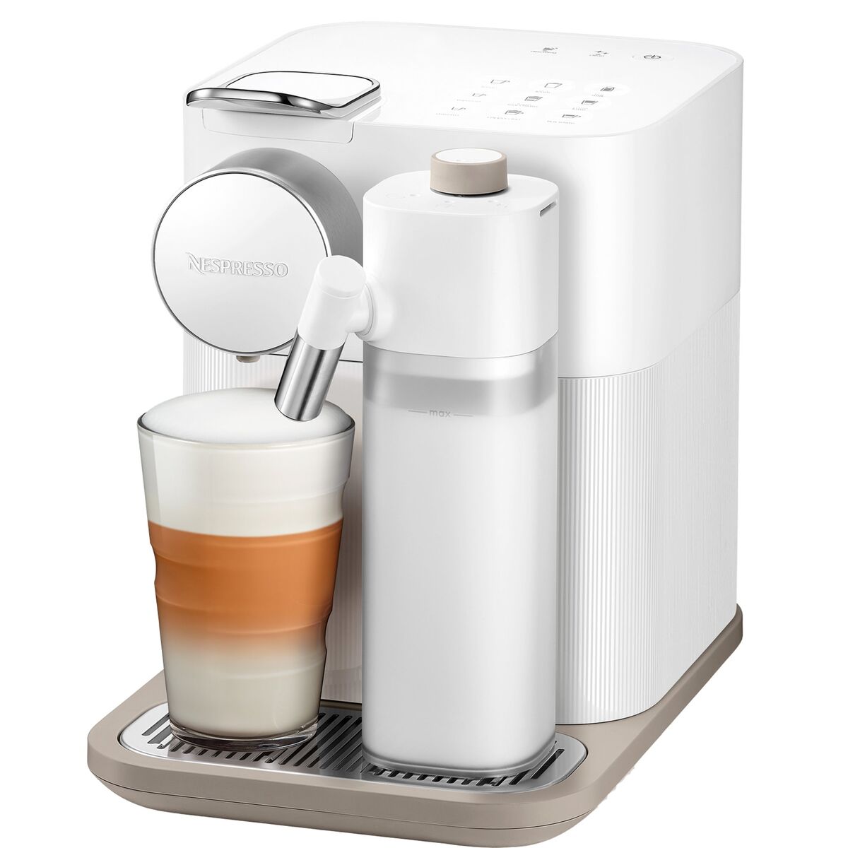 Gran Lattissima kaffemaskin, 1,3 liter, hvit