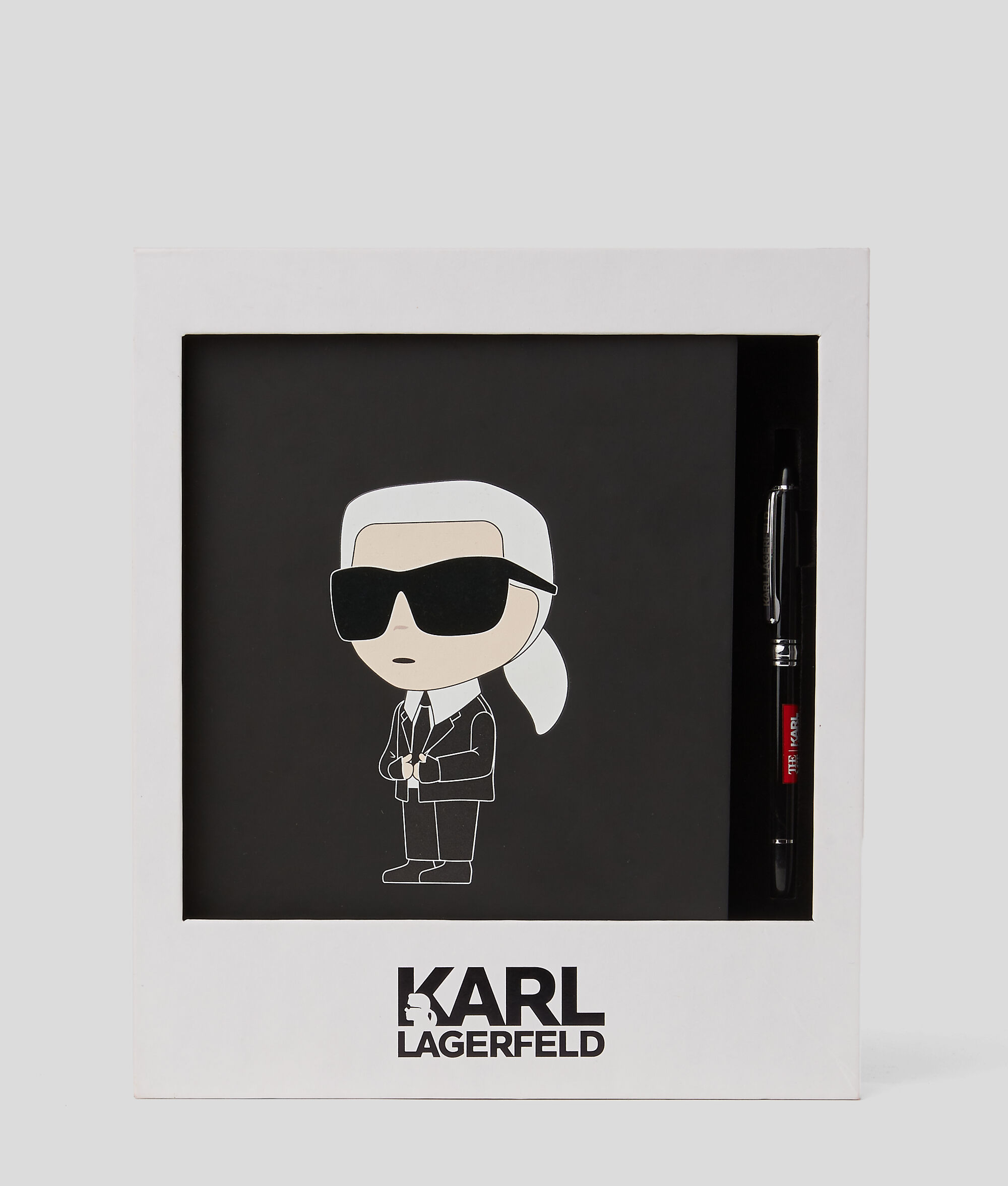 ENSEMBLE CARNET ET STYLO KARL IKONIK KL X THE MET