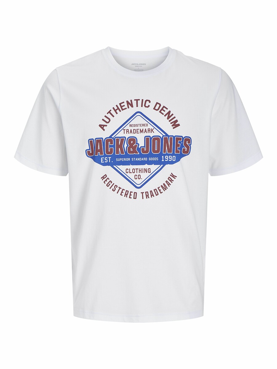 JACK & JONES<br>Camiseta reta com logotipo