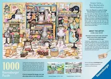 Ravensburger - Puslespil - Crazy Cats Haberdashery 1000 brikker