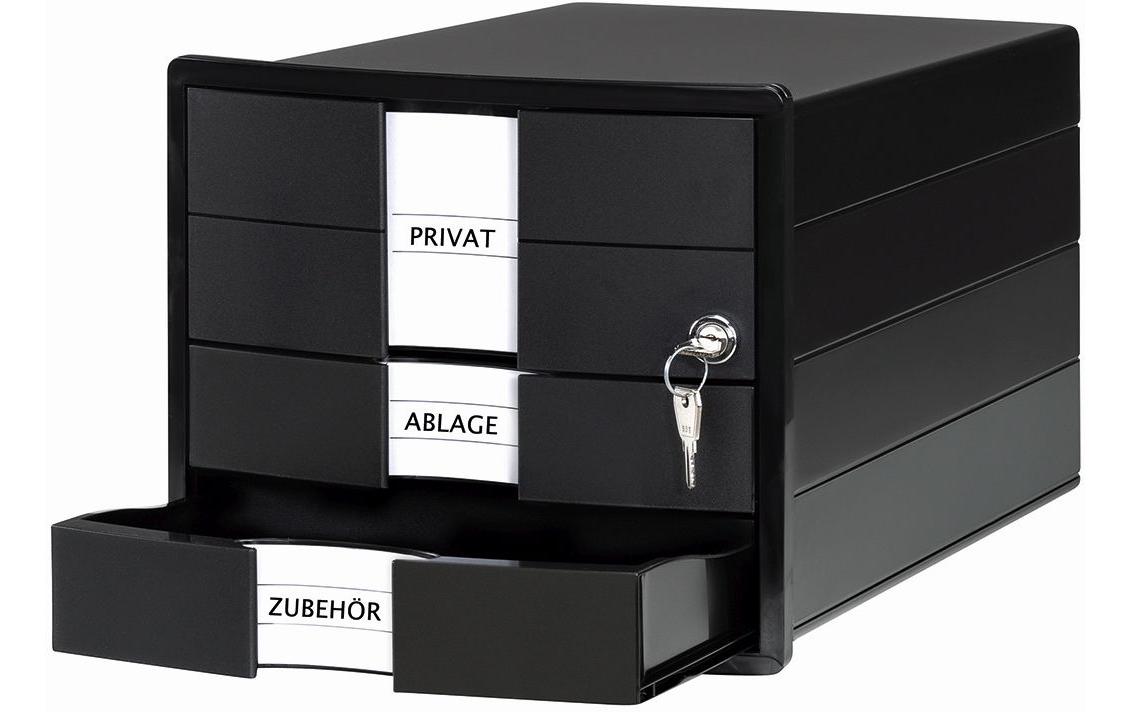 Schubladenbox Impuls schwarzSchubladenbox für Ihr Büro