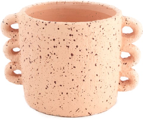 Dijk Natural Collections bloempot roze 20 x 14 x 13 cm