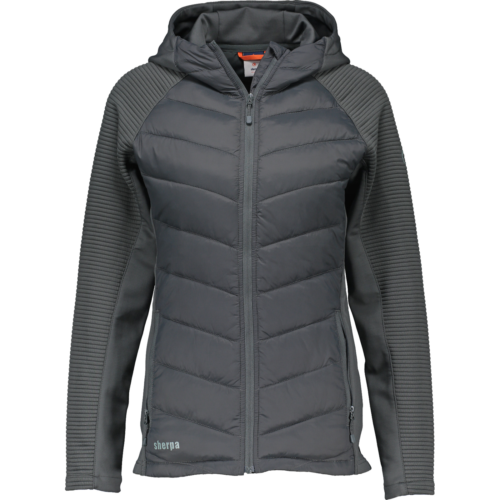 Sherpa Damen-Hybridjacke Tilitso XL, grau