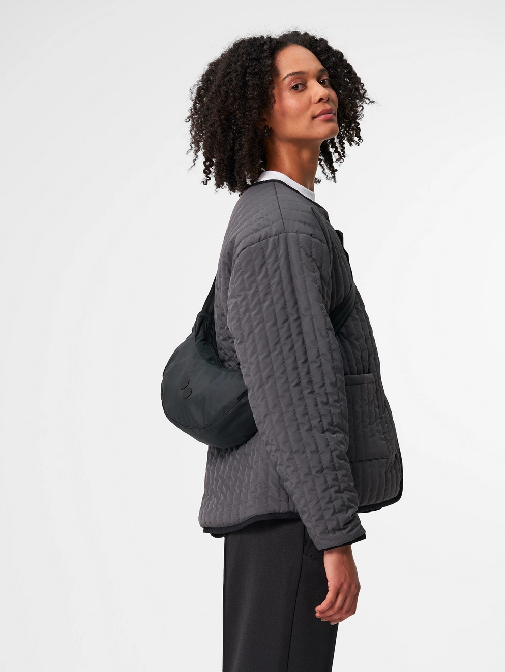 pinqponq Krumm Small Bag pure black
