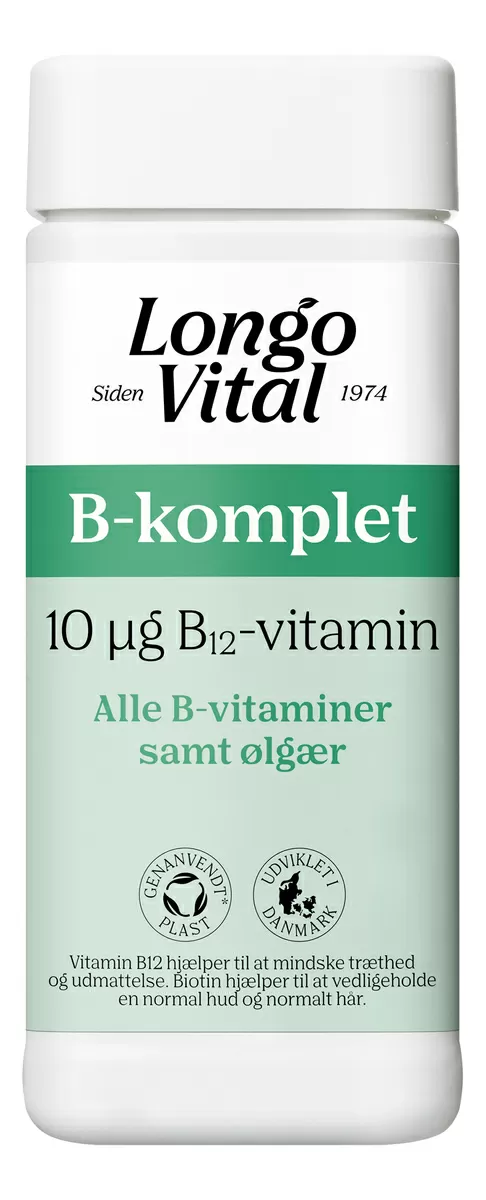 LongoVital B-komplet - 180 tabl.