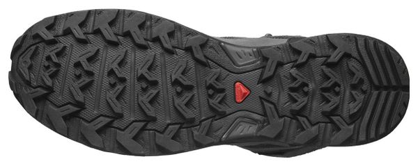 Chaussures de Randonnée Salomon X Ward Leather Mid Gore-Tex Gris/Noir Homme