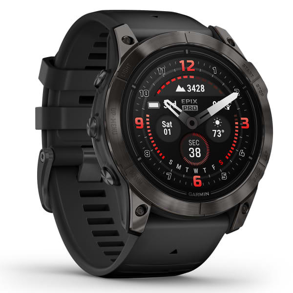 Montre cardio GPS GARMIN EPIX PRO (G2) 51MM SAPPHIRE SAPPHIRE CARBON GREY DLC/TITANE BLACK