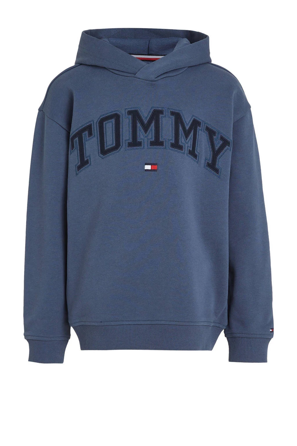 Tommy Hilfiger hoodie met logo donkerblauw