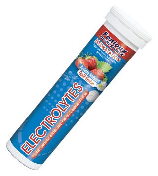 Boisson électrolytes Fenioux Multi-Sports Hydratation Fraise - 15 comprimés effervescents
