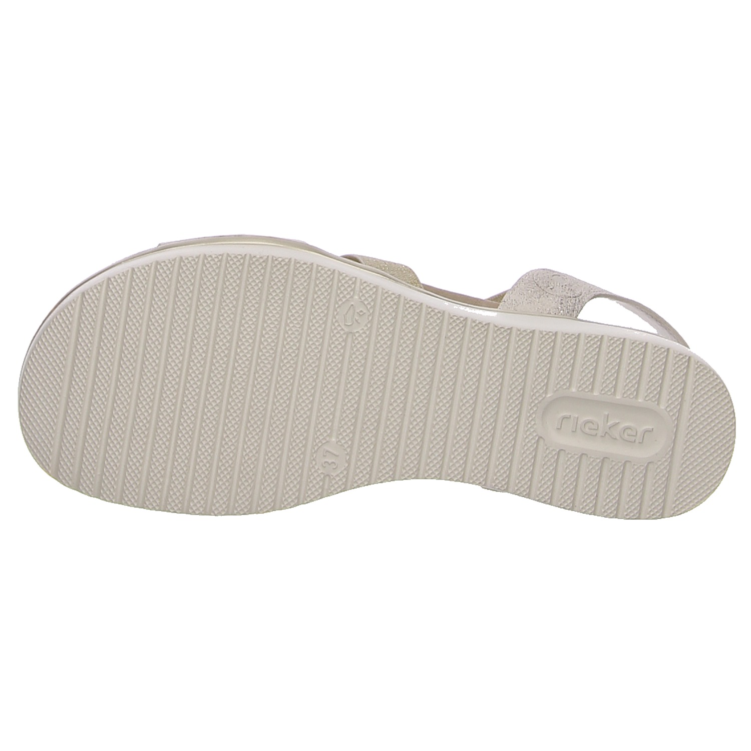 Rieker Sandale gold beige