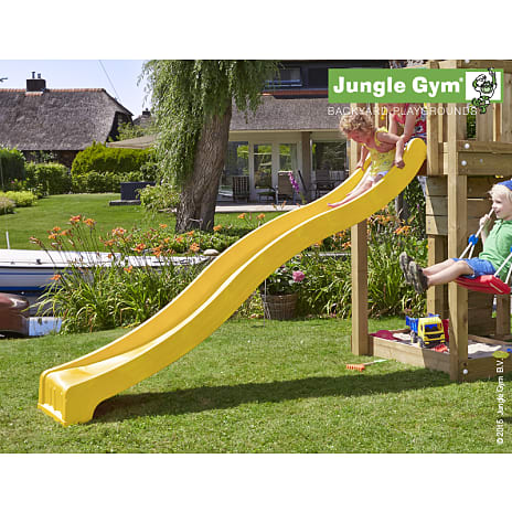 Jungle Gym rutsjebane gul 265 cm