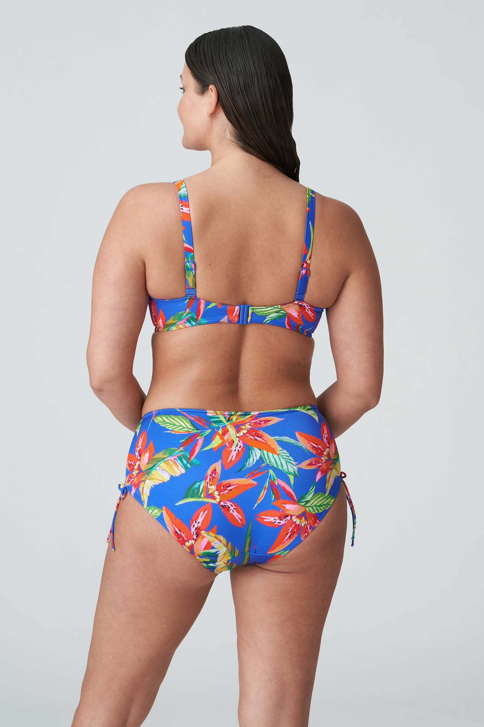 PrimaDonna bikinibroekje Latakia blauw/groen/rood