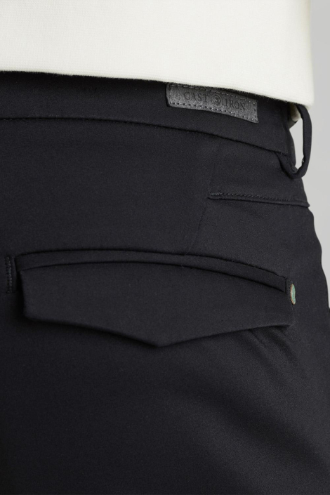 Cast Iron zwarte heren broek