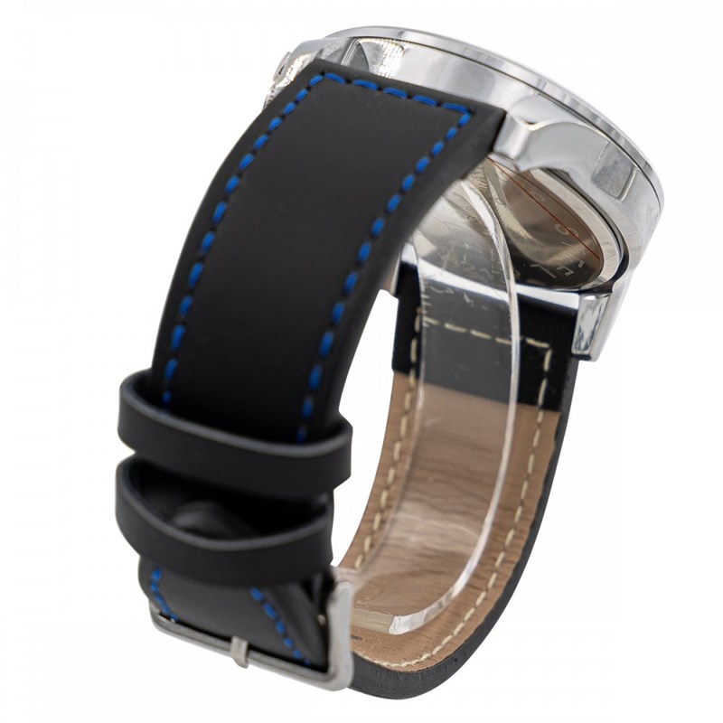 Montre Homme GIORGIO bracelet Cuir Noir