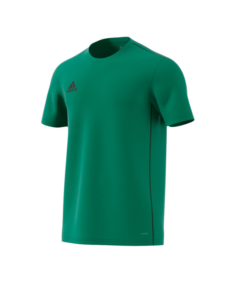 adidas Core 18 Trainingsshirt Grün Schwarz