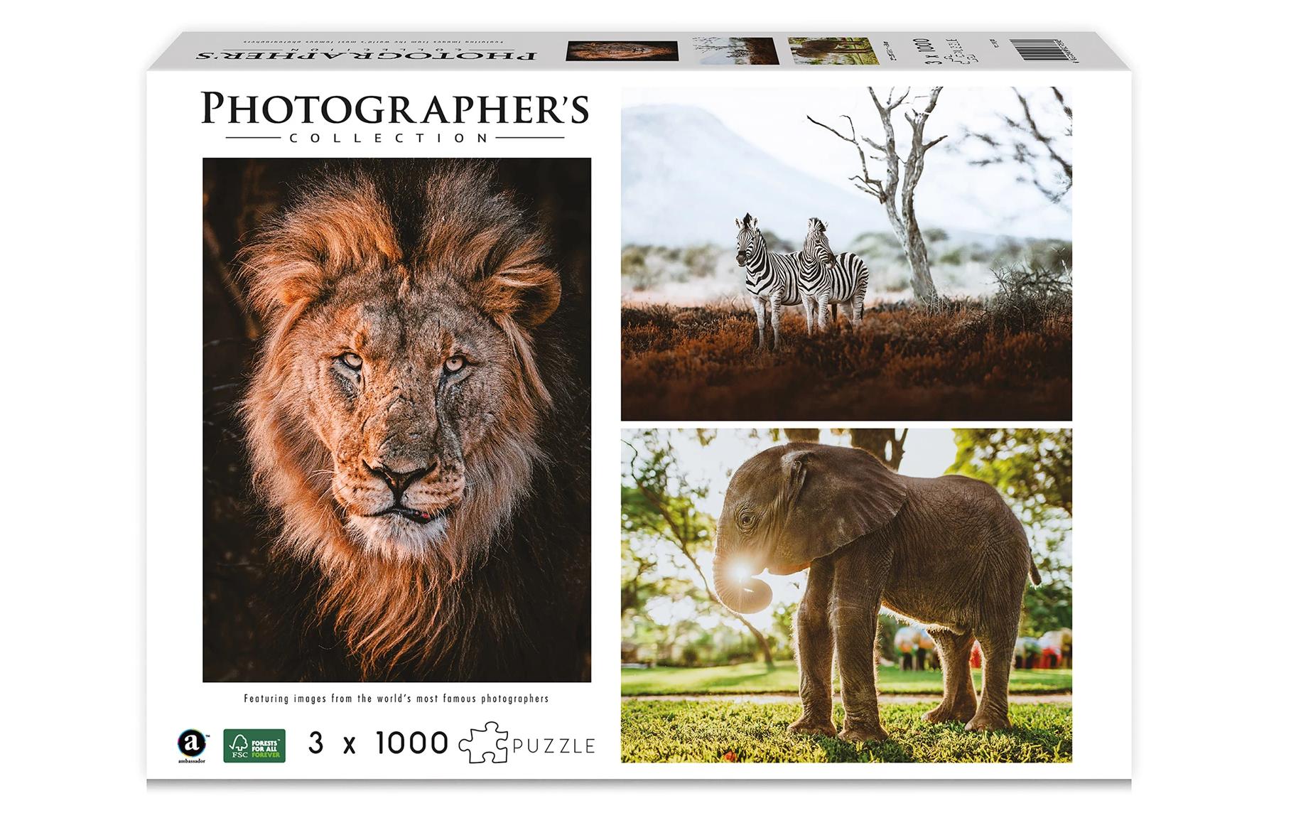 Puzzle Wildtiere AfrikaPuzzle-Set für Erwachsene und Kinder