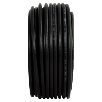 Q-Link coax kabel satelliet 20 meter zwart