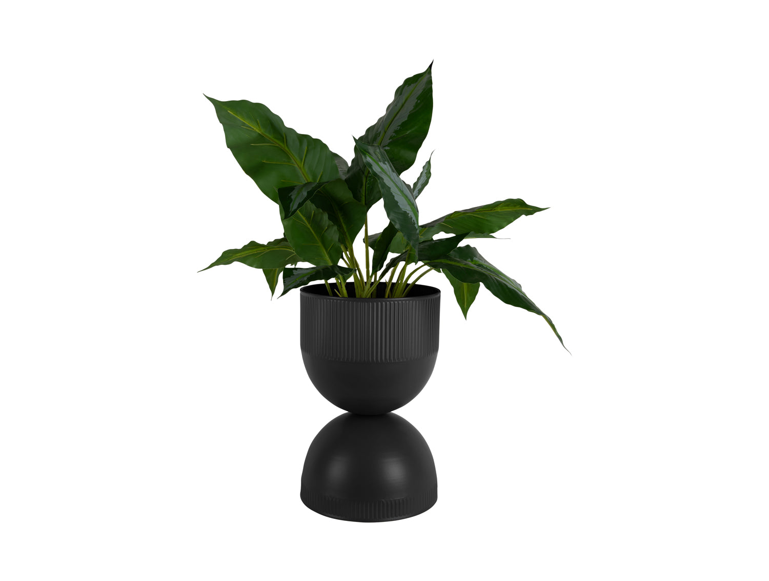 Present Time - Bloempot Tonar Medium - Zwart