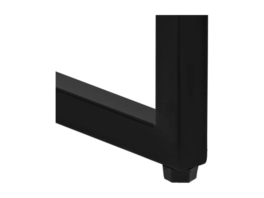 Ensemble de bar 3 pcs Bois massif recyclé et cuir de chèvre