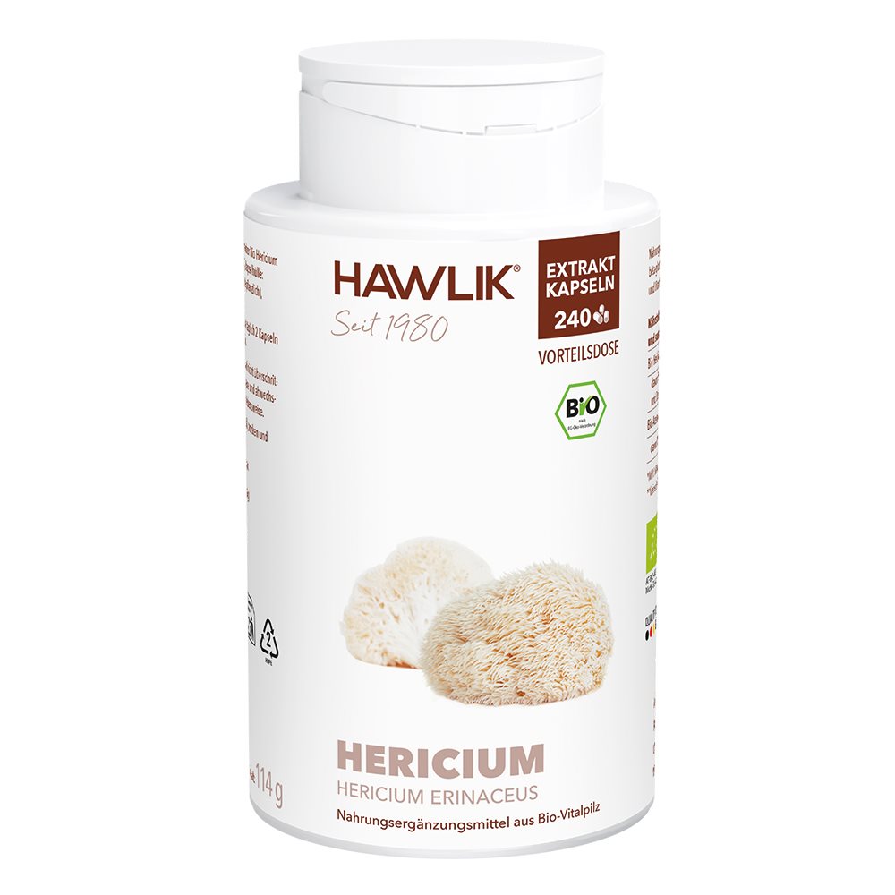 HAWLIK Hericium Extrakt Kaps 240 Stk