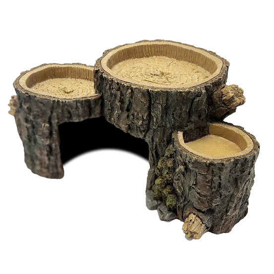 Décoration pour reptiles Repto Triple Trunk, trio de toncs taille L