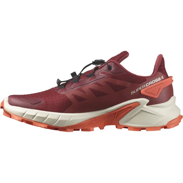 Chaussure trail SALOMON SUPERCROSS 4 W SYRAH/ASHES OF ROSES/CORAL