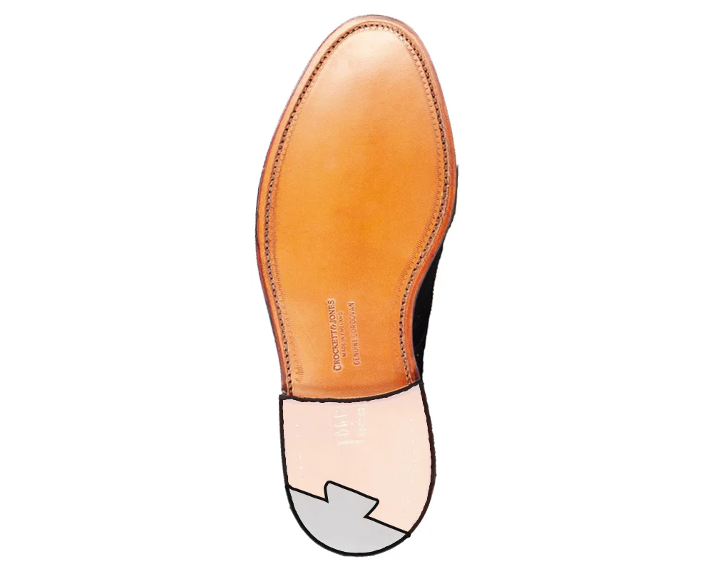 UPPER SHOES - TALON CUIR COIN GOMME NEUTRE