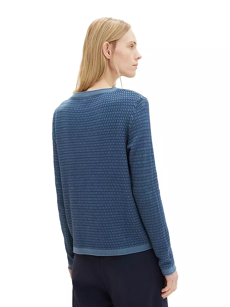 TOM TAILOR Pullover  blau