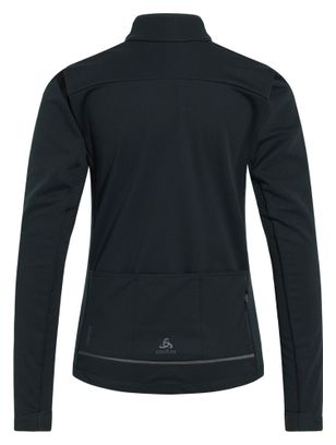 Veste Cyclisme Femme Odlo Zeroweight Warm Noir