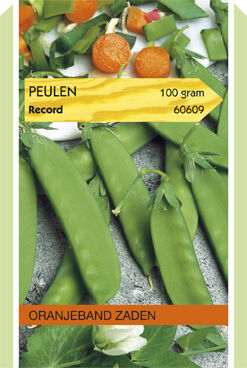 Oranjeband zaden Peulen Record - Groentezaden - 100 Gram