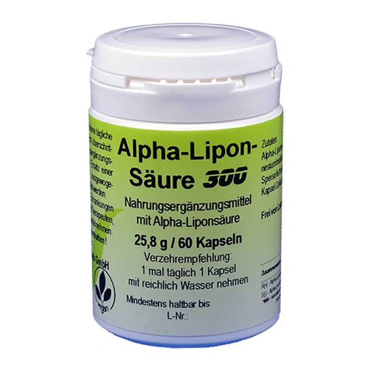 Alpha Liponsäure 300 Kapseln, 60 St