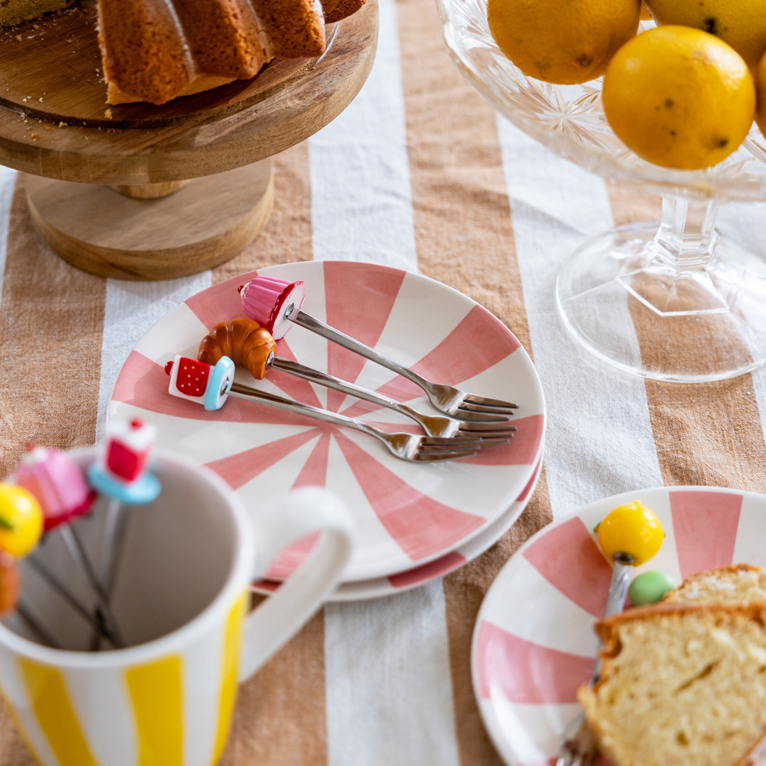 Cakevork set van 4 Even Bijkletsen
