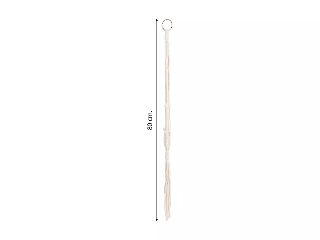 Corde suspendue avec 1 panier 80h