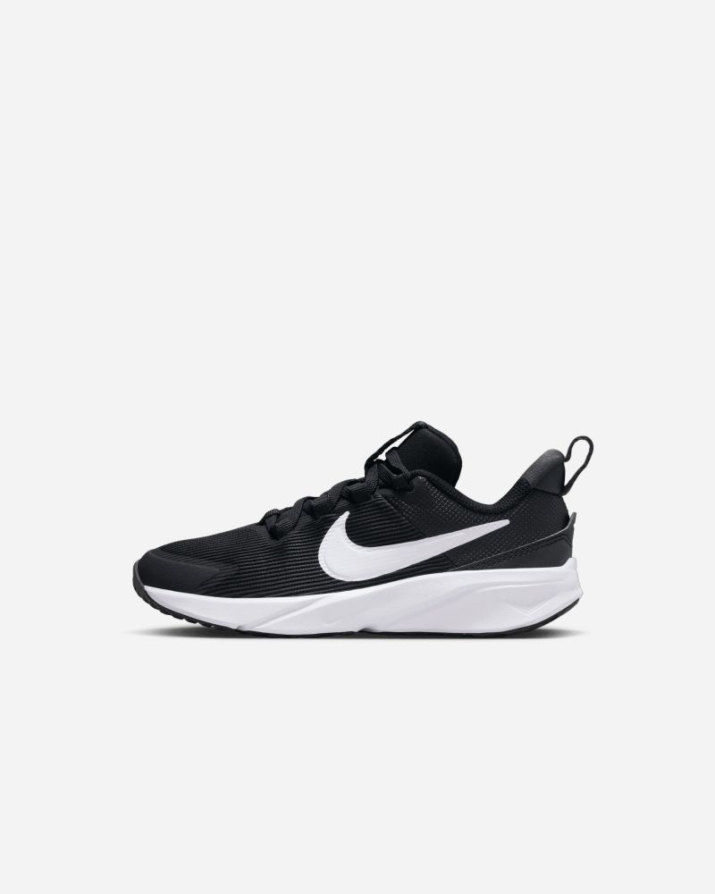 Chaussures de running Nike Star Runner 4 Noir & Blanc pour enfant