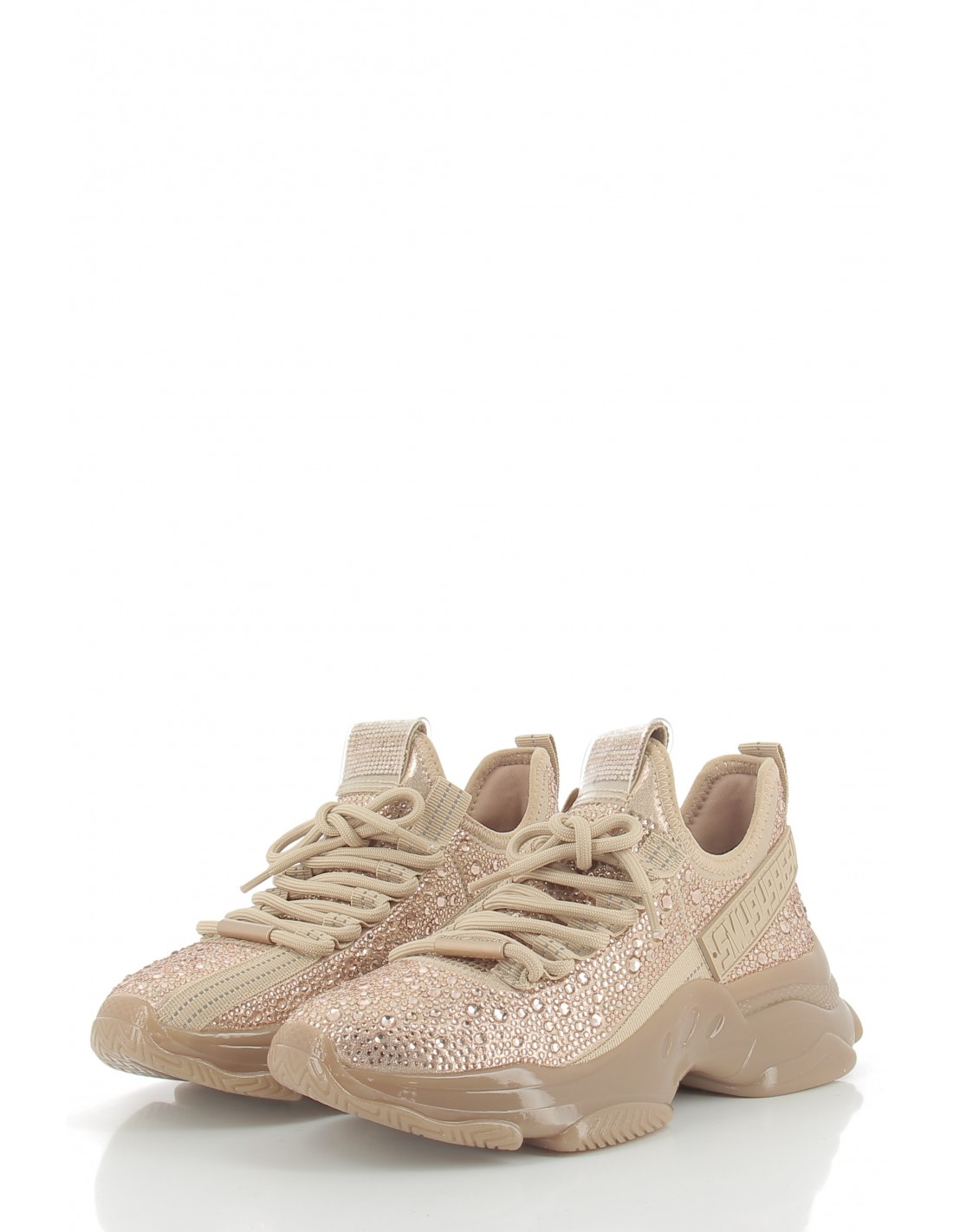 steve madden baskets de ville femme maxima-r sneaker rose gold