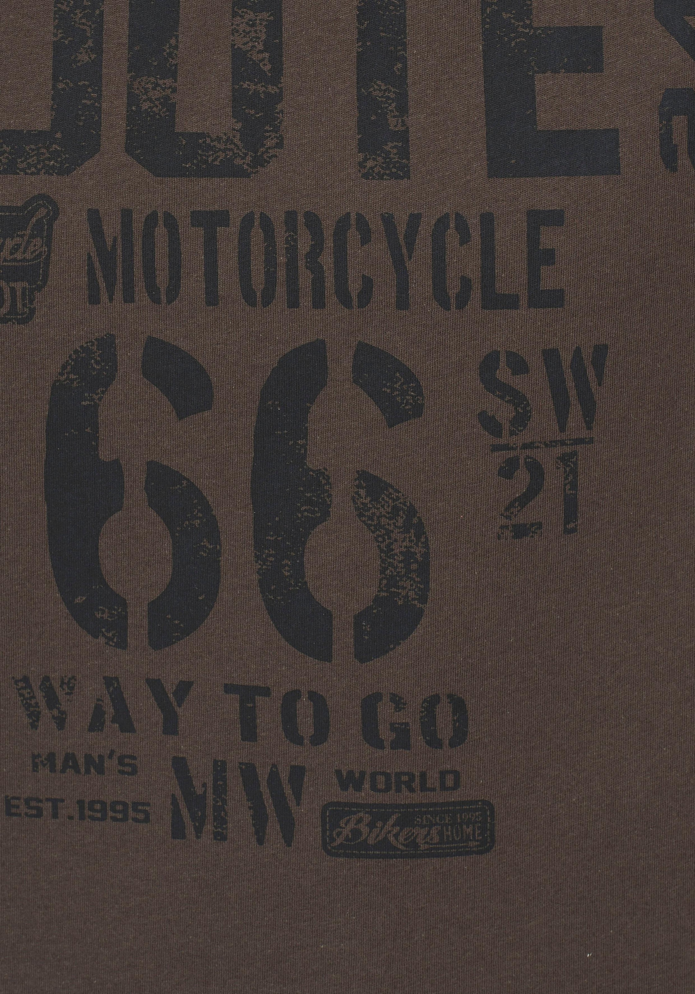 Man's World Muscleshirt , ärmellos,  bedruckt,  Rundhalsausschnitt,  aus 100% Baumwolle