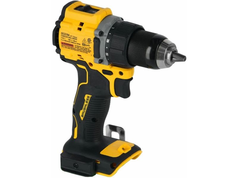 DEWALT Akku-Bohrschrauber DCD794NT-XJ Ohne Akku Kompakter und leistungsstarker Akku-Bohrschrauber mit 2 Gängen und bürstenlosem Motor