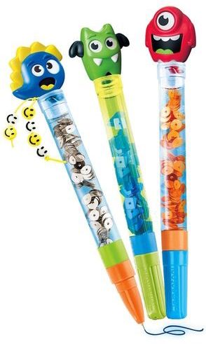 Clementoni - iDea - Knutselpakket - Glitterpennen - Creatief - Vanaf 6 jaar