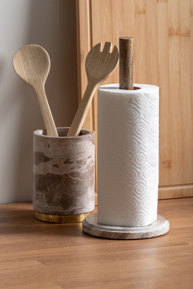 Utensil Holder Marble