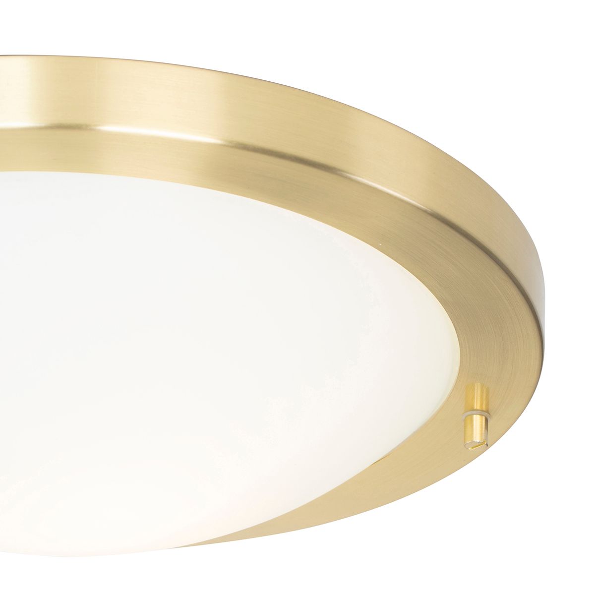 Smart plafonnière goud 31 cm IP44 incl. Wifi A60 - Yuma
