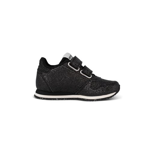 Woden Ydun Allover Glitter Sneakers, Black, 34