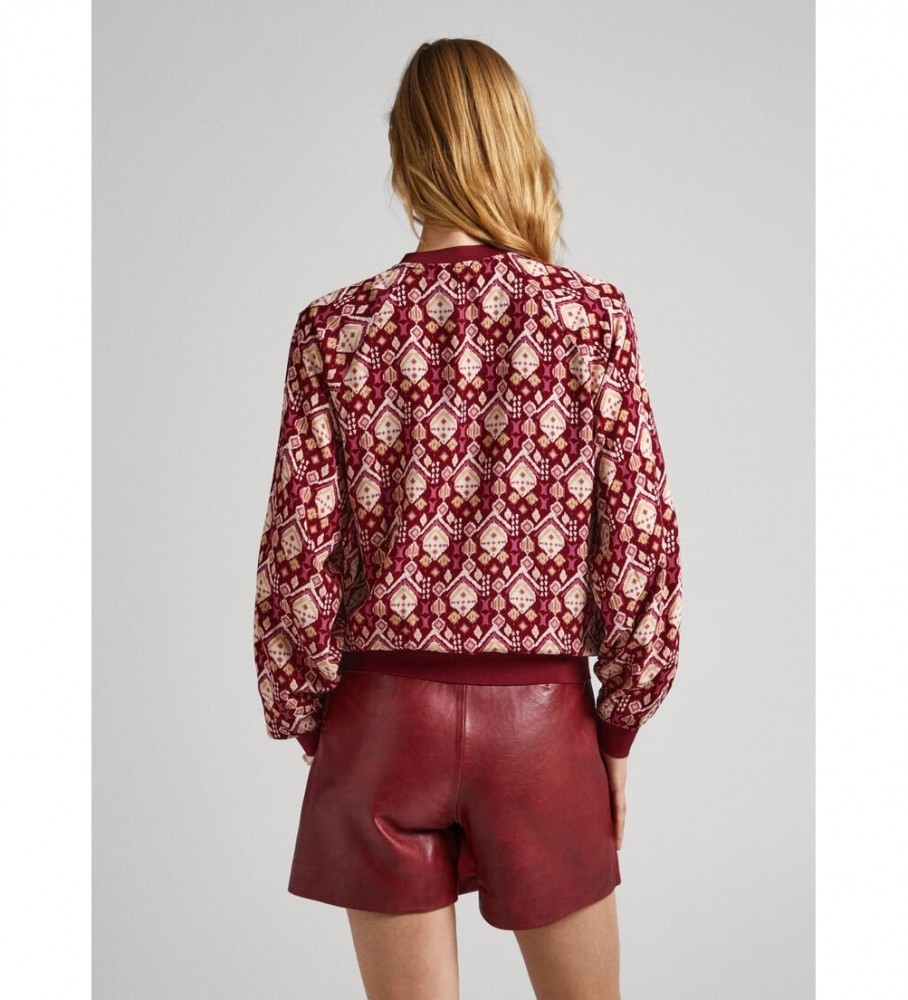 Pepe Jeans Casaco bomber Garazi castanho