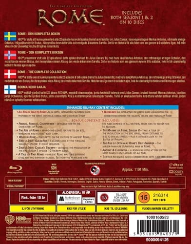 Rome - Complete (Blu-ray)(10 disc)
