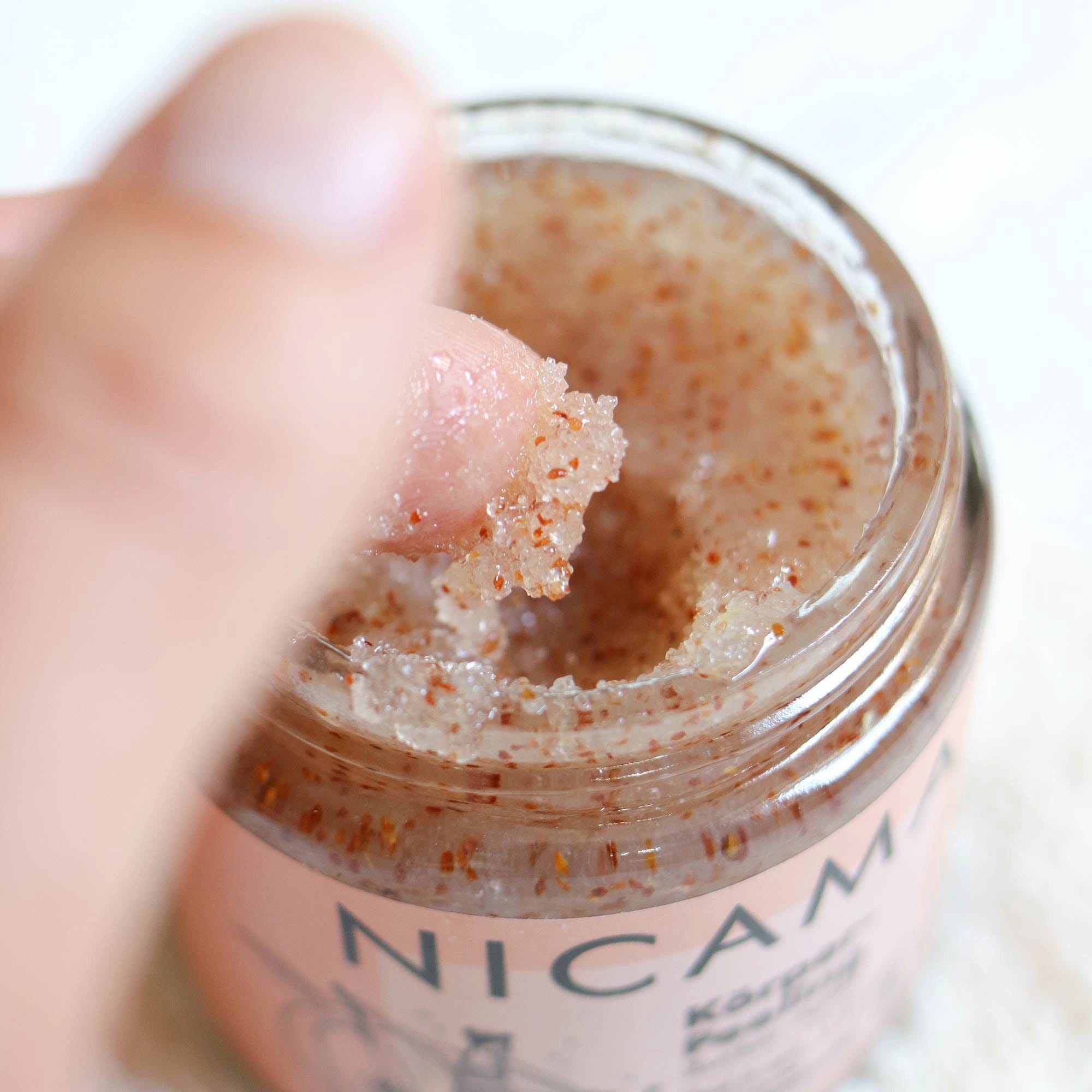 NICAMA  Körper-Peeling Zucker-Apfel, 140 g