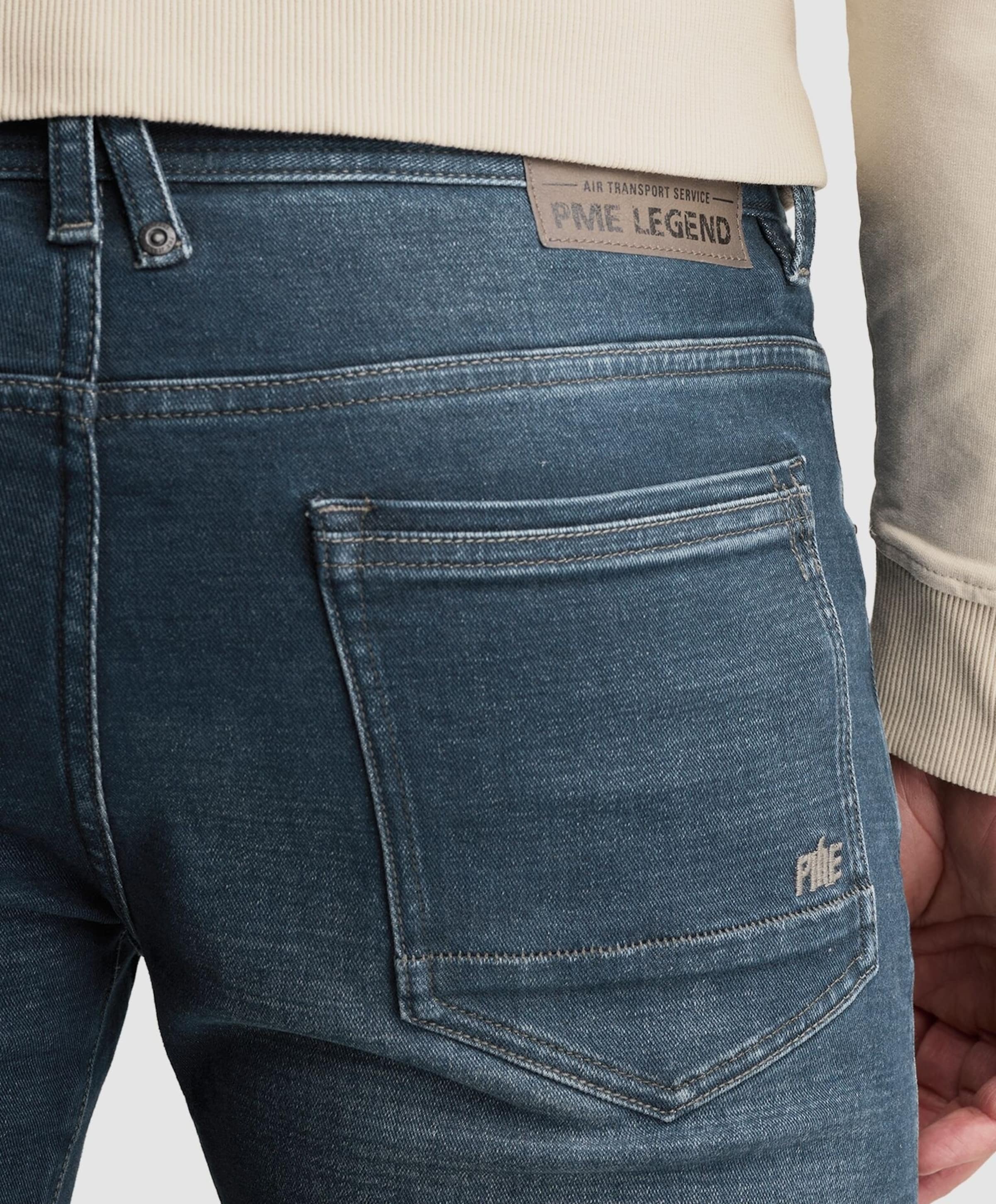 PME Legend TAILWHEEL DARK NATURAL DENIM heren jeans blauw