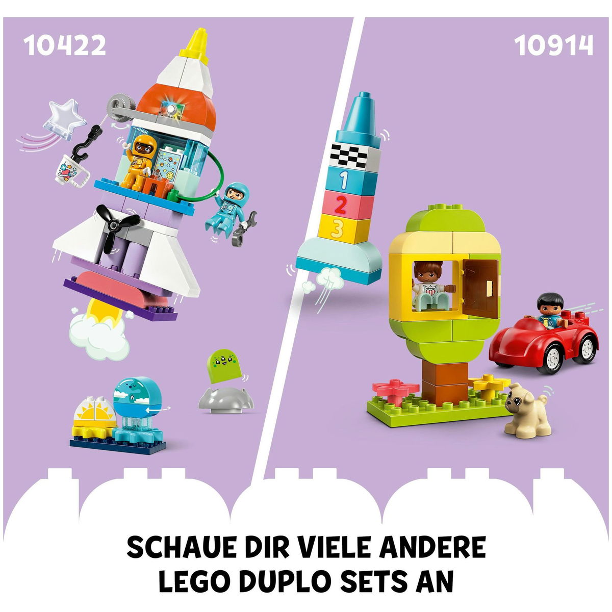 LEGO DuploLEGO Duplo   3in1 Spaceshuttle für viele Abenteuer