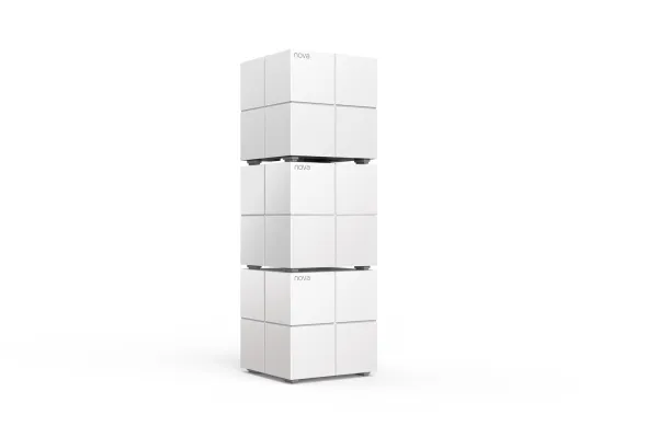 Tenda Nova MW6 - Wi-Fi-system - (3 routere) - op til 6000 sq.ft - mesh 1GbE - Wi-Fi 5 - Dual Band