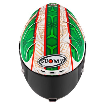Casque Suomy S1-XR GP HICKMAN REPLICA 2023 - Vert / Blanc